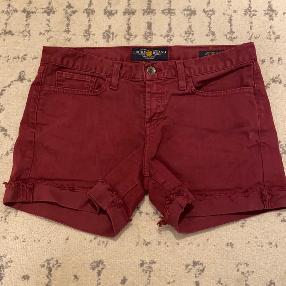 Like New Lucky Brand Abbey Jean Shorts